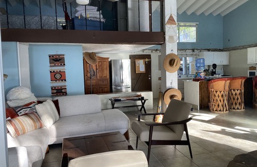 Rosarito House | Fly to Loreto, Beach front 4 bdr, 2 Casitas, 3 king beds Coyote-Concepcion Bay