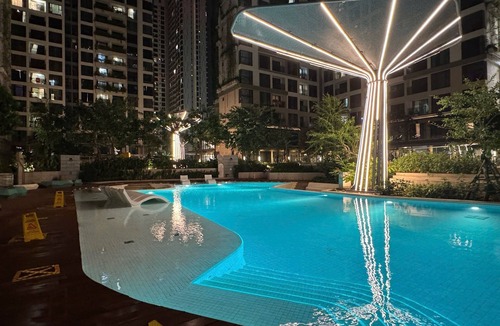 District 9 Apartment | Fully Furnished 2BEDROOM-2BATH Masteri Luxury Apartment, 5mins to Vincom Mall