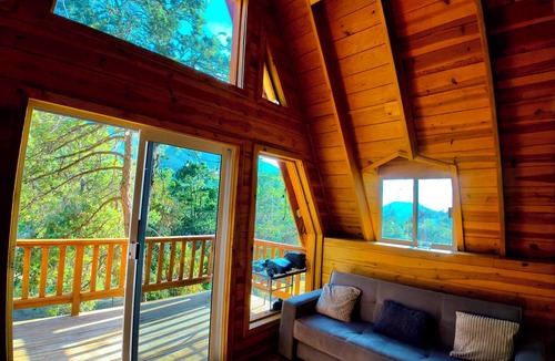 Arteaga Cabin | Glamping MORET Alpine Cabin M2 from 2 to 6 people - pet friendly