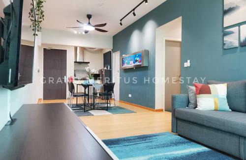 Kampung Masjid Timah Apartment | Grand Meritus Homestay @Penang