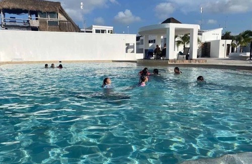 Colonia Centro Apartment | Grandioso Estudio frente al mar en Cozumel A2