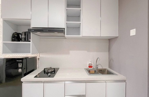 Biringkanya Apartment | Grey Toned 1Br Apartment Tamansari Skylounge Makassar