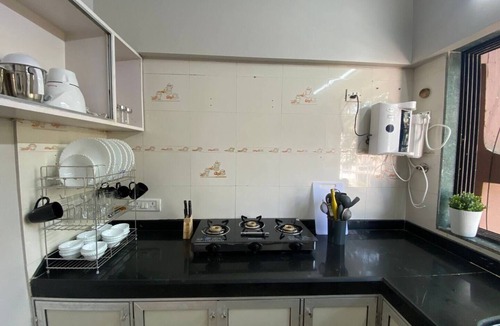 Ranwar Apartment | Hidden Gem with Private Terrace in Bandra Westn