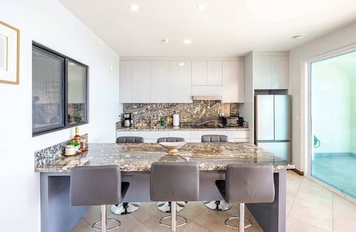 Rosarito Apartment | High Rise Coastal Escape Pool, Gym, Sandy Beach