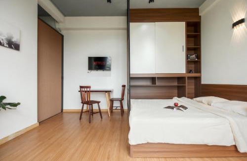 District 1 Apartment | HN Homes - Căn hộ 1 phòng ngủ nhìn ra sông đường Hoàng Sa, Quận 1