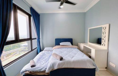 Sungai Buloh Apartment | Homely 2BR Heritage D'Sara @ Link to MRT, Near Thomson Hospital & Sungai Buloh Hospital