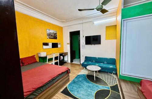 French Quarter Apartment | House with balcony,K Home 1,Old Quarter,3 mins to Hoankiem Lake