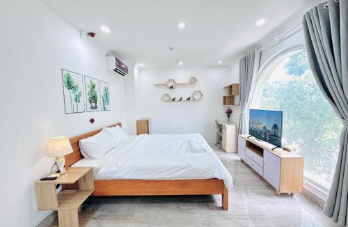 An Phu Apartment | I RiverSide 201B I Cozy 1BR Retreat with Private Living Room W Kitchen