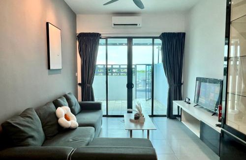 Kampung Masjid Timah Apartment | JOVIAL Modern Cozy Homestay `Meritus Perai