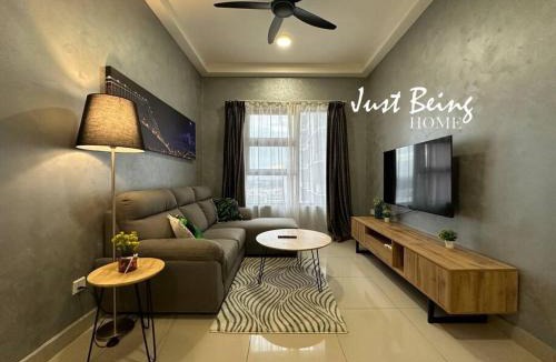 Puchong Apartment | Just Being Home 5pax 3BR/2BA 2Queen/1Single