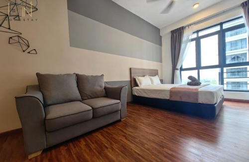 Penampang Apartment | K Avenue Modern Style Suite 5 Mins to Airport