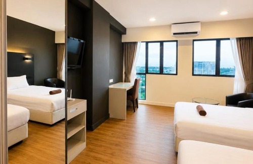 Kota Kinabalu Apartment | Kota Kinabalu City Centre Ming SCSP Suites 2Pax Studio 沙巴亚庇市中心双人房