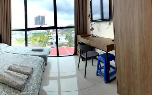 Batu Lintang Apartment | Kozi Square Mountain View Studio 2C