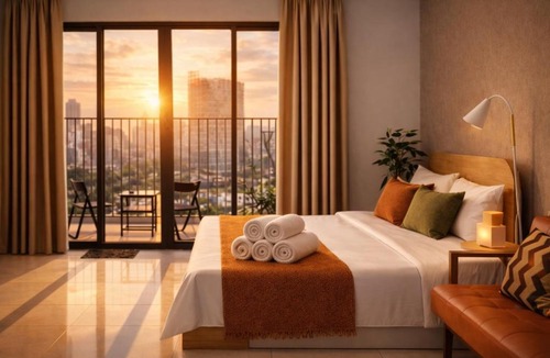 Phu My Hung Apartment | Lavida Plus Cozy Studio with City View