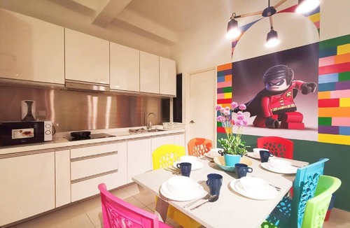 Medini Apartment | Legoland Medini 10pax (WIFI) @ JB City Homestay