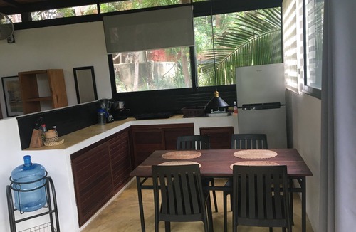 Salchi House | Loft, Queen and single bed, kitchen-dining room-outside terrace