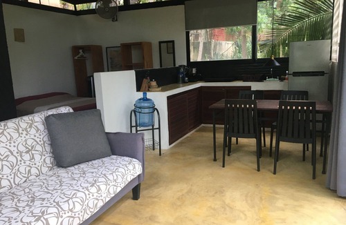 Salchi House | Loft, Queen and single bed, kitchen-dining room-outside terrace