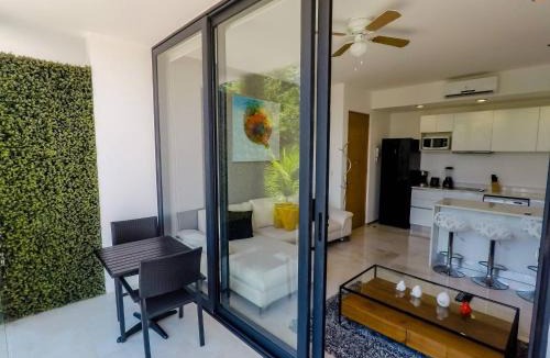 Gonzalo Guerrero Apartment | Lovely 1 Br apartment, 3 Blocks To Mamitas, Roof Pool Views, Bbq