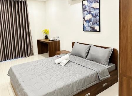 Phu My Hung Apartment | Lux9 Home, Luxury Minimalist & City View Studio