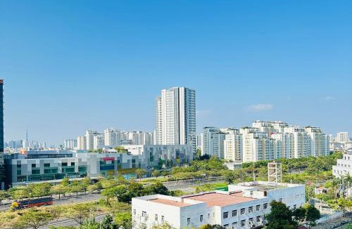 Phu My Hung Apartment | Lux9 Home, Luxury Minimalist & City View Studio