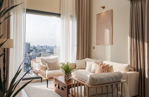 Da Kao Apartment | Luxurious 4-bedroom Apartment in The MarQ HCMc 5star Condo Sky Pool&Gym