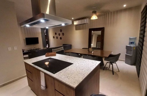 Puerto Juarez Villa | Luxurious villa, 2 swimming pools, 1 gym, quiet location close to the sea
