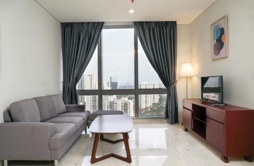 Karet Apartment | Luxury 2BR at The Masterpiece Condominium Epicentrum Apartment By Travelio