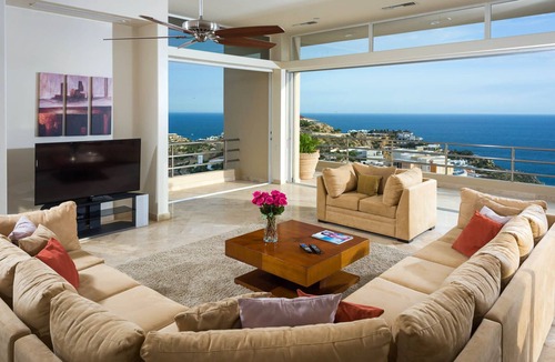 Pedregal Villa | Luxury 5 BR Ocean View Villa del Mar w/Heated Pool, Home Theatre Room + More