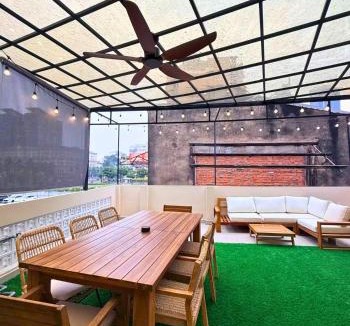 Dong Khoi Apartment | LYLAC Home Saigon TTT - Elegant 3BR 3BA Townhouse Roof Terrace Downtown D1
