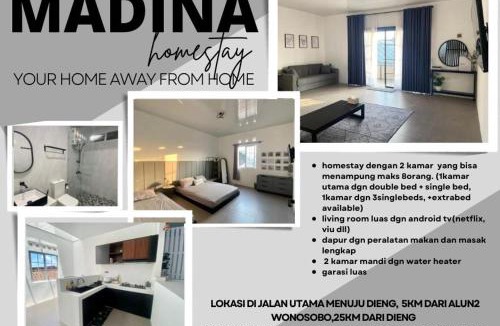 Wonosobo House | Madina Monochrome Homestay SYARIAH