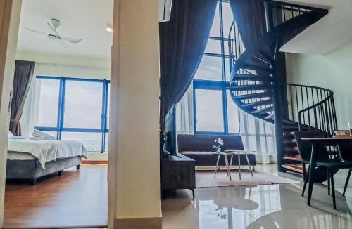 Pengkalan Rama Tengah Apartment | Malacca City Center Family Suite - The Apple Duplex Near Jonker