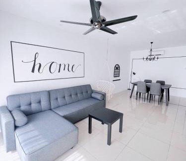 Kampung Kuala Pari Apartment | Manhanttan Ipoh Waterpark Homestay By Warmth Stay 4-7pax 3BR