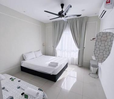 Kampung Kuala Pari Apartment | Manhanttan Ipoh Waterpark Homestay By Warmth Stay 4-7pax 3BR