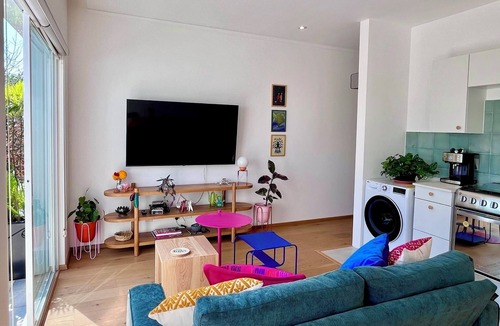 Santa Maria la Ribera Apartment | Mexican Vibes, Private Terrace & BBQ Grill in Early-1900s Restored Building
