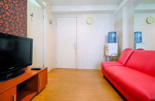 Pancoran Apartment | Minimalist 2BR at Kalibata City Apartment By Travelio