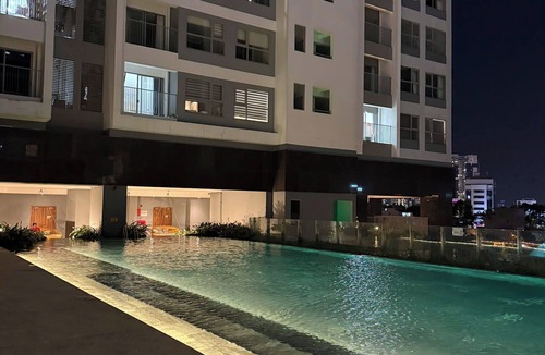 Thu Dau Mot Apartment | Modern 1BR Apartment Infinity Pool & Sky Gym Thu Dau Mot