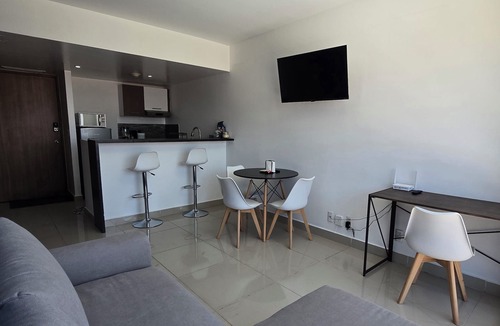 Santa Fe Apartment | Modern apartment near Santa Fe + gym + incredible view to Sta. Fe 20th Floor