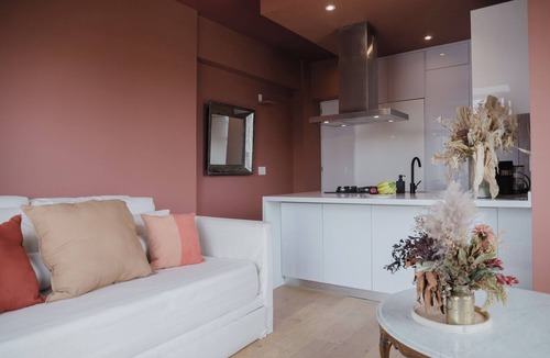 Roma Norte Apartment | Modern Loft with private balcony, fast wifi and AC in Roma Norte.