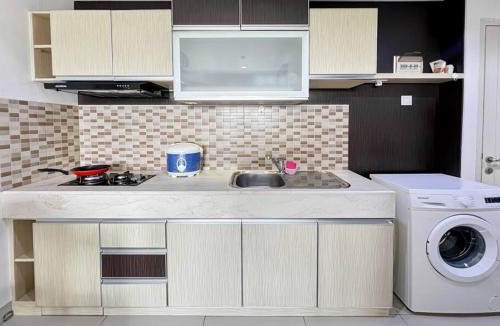 Cikarang Apartment | MODERN Trivium Apt 1BR with Wi-Fi, Pool and Gym by 2ndHome