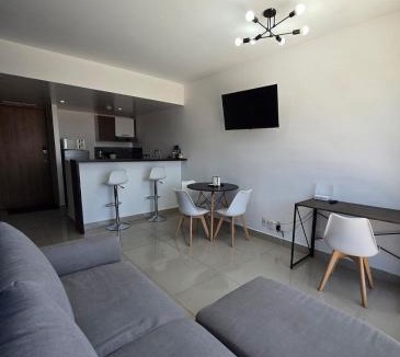 Santa Fe Apartment | Moderno Depto cerca de Santa Fe con gym y una vista increible