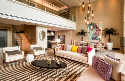 Playacar Fase II Apartment | Luxury 2-bedroom loft with WiFi, with fitness room in marvelous Riviera Maya