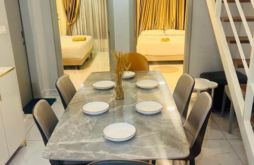 Taman Midah Apartment | N2 Big TV &sofa kids play area Arte Cheras 4bed8pax