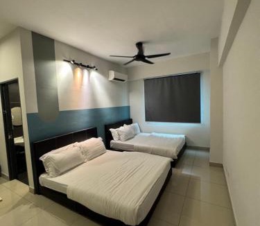 Taman Istana Apartment | Nature Green View 8 pax at Kinta Riverfront 832