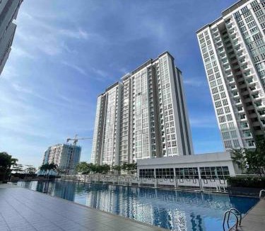 Masai Apartment | Near MMHE - 3 Bedrooms Homestay Meridin Bayvue Pasir Gudang
