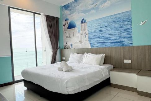 Kampung Bahasa Kapor Apartment | Nice Seaview Water Front Duplex Apartment 3R3B 超舒适复式海景房间-3房3卫