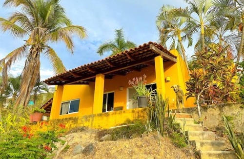 Compostela House | Ocean-view hideaway w/saltwater pool & AC. 20 min to the beach, pet-friendly!