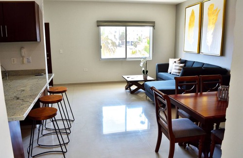 Zona Dorada Apartment | Ocean View, Steps from Beach. Brand New