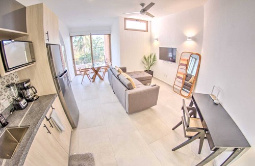 Bucerias Apartment | Oceanview Studio 3.5 Blocks to Beach