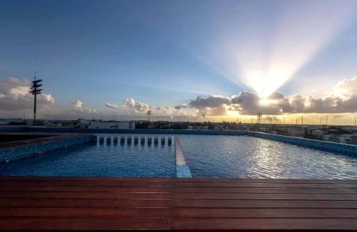 Gonzalo Guerrero House | One Bedroom, Great Location, Large Roof Pool with beautiful views, Gym included