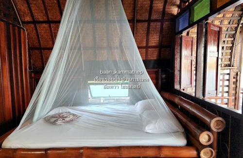 Amphawa House | p2 เรือนกระท่อมน้ำ เรือนรอยน้ำ บ้านกามเทพ อัมพวา โฮมสเตย์